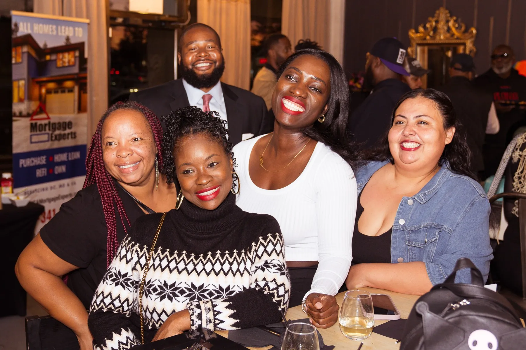 Guests at the Mortgage Experts 10 year celebration