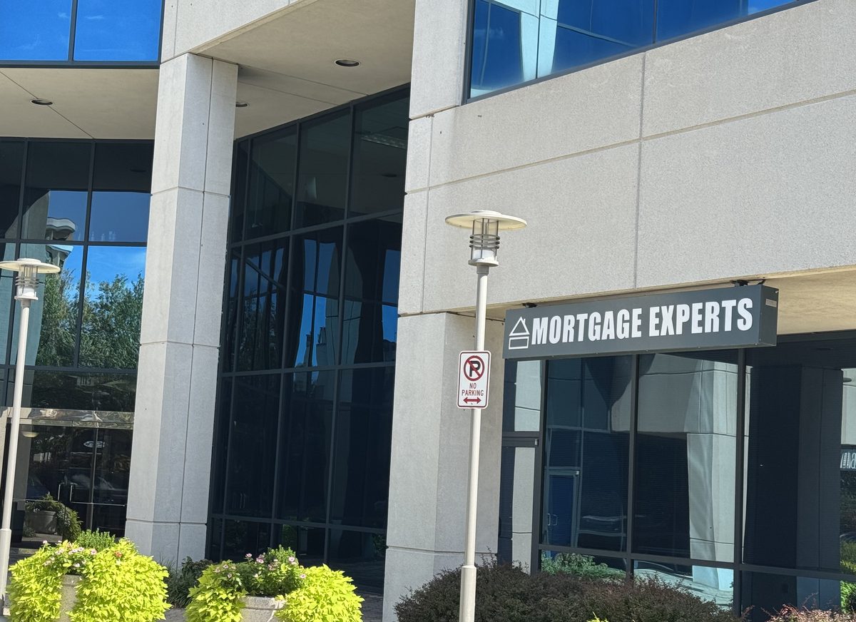 Mortgage Experts office entrance at 9500 Medical Center Drive, Suite 102, Upper Marlboro, MD